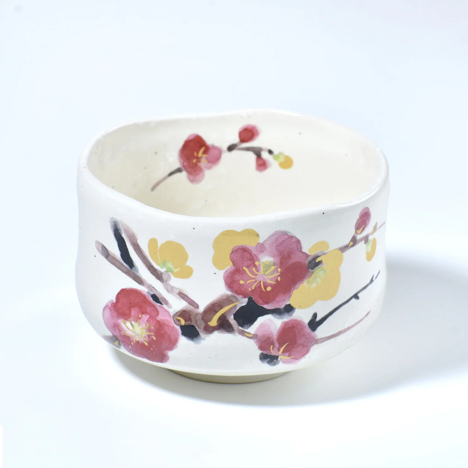 Manyo Wildflower （万葉草花） Set – Plum Mini Matcha Set (Outdoor Tea Kit) - Image 3