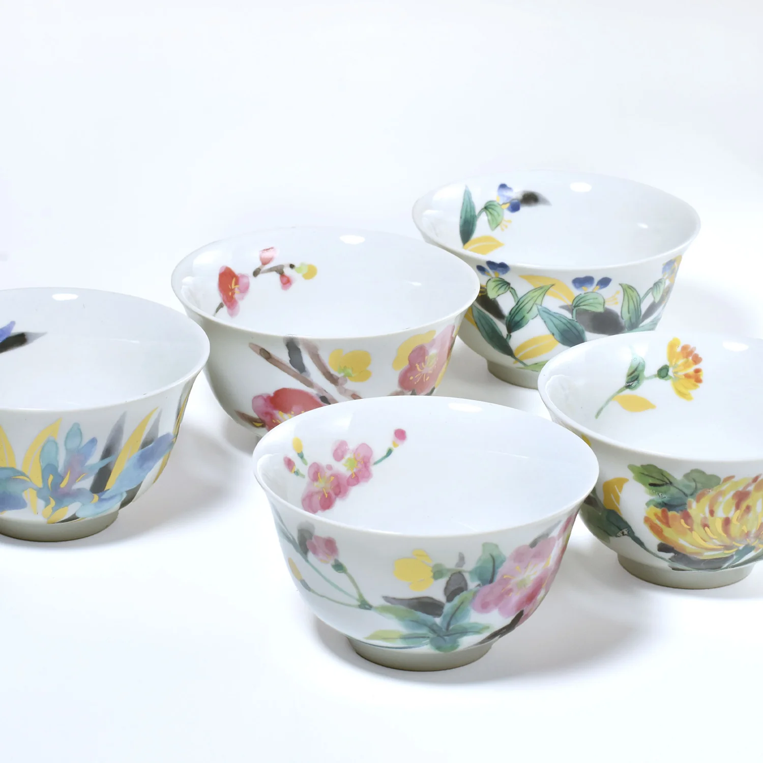 Manyo Wildflower （万葉草花） Set -Kyusu Tea Set - Image 3