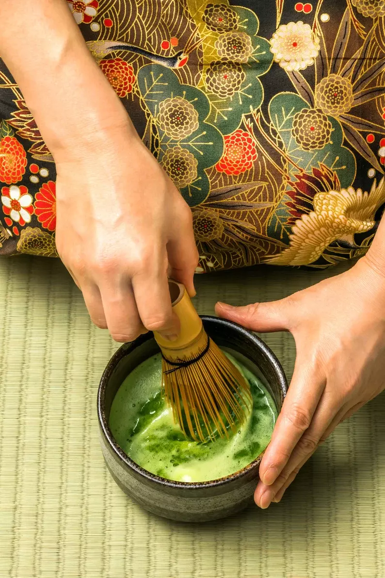 Bamboo matcha tea whisk (100 prongs) - Image 5