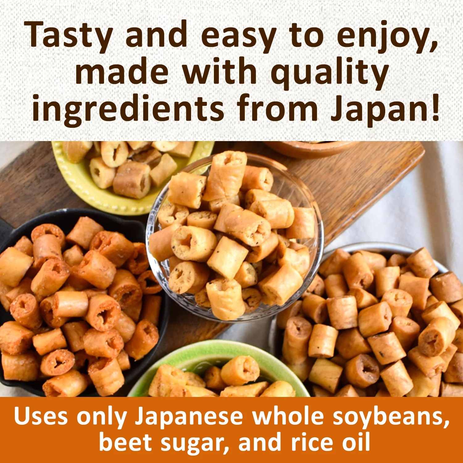 Crispy Roasted Soybeans Snack (50g / 1.76oz) - Image 4
