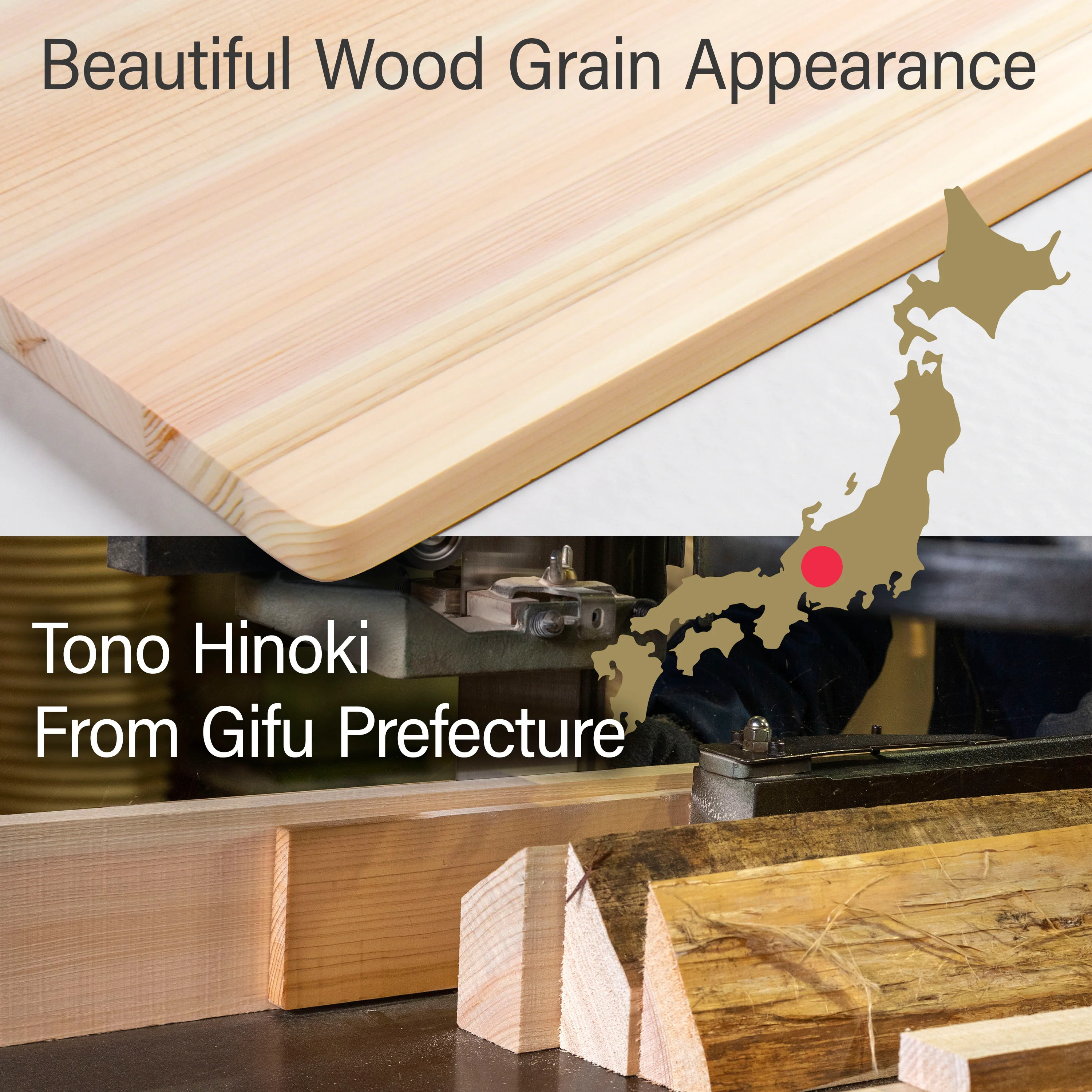 Hinoki Cutting Board - Large - Image 4