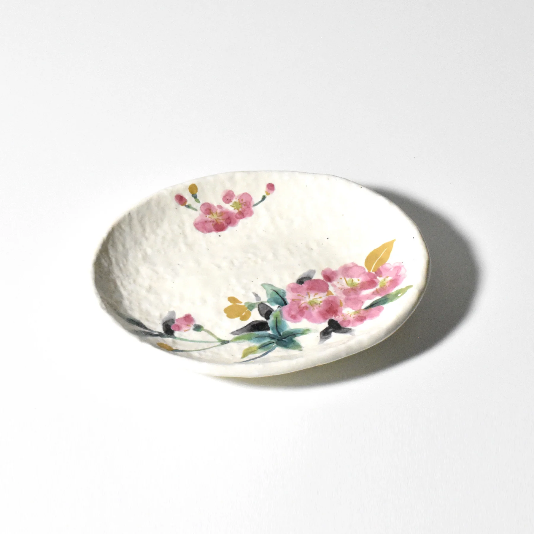 Manyo Wildflower(万葉草花) Japanese Plate Set – Traditional Ceramic Tableware - Image 4