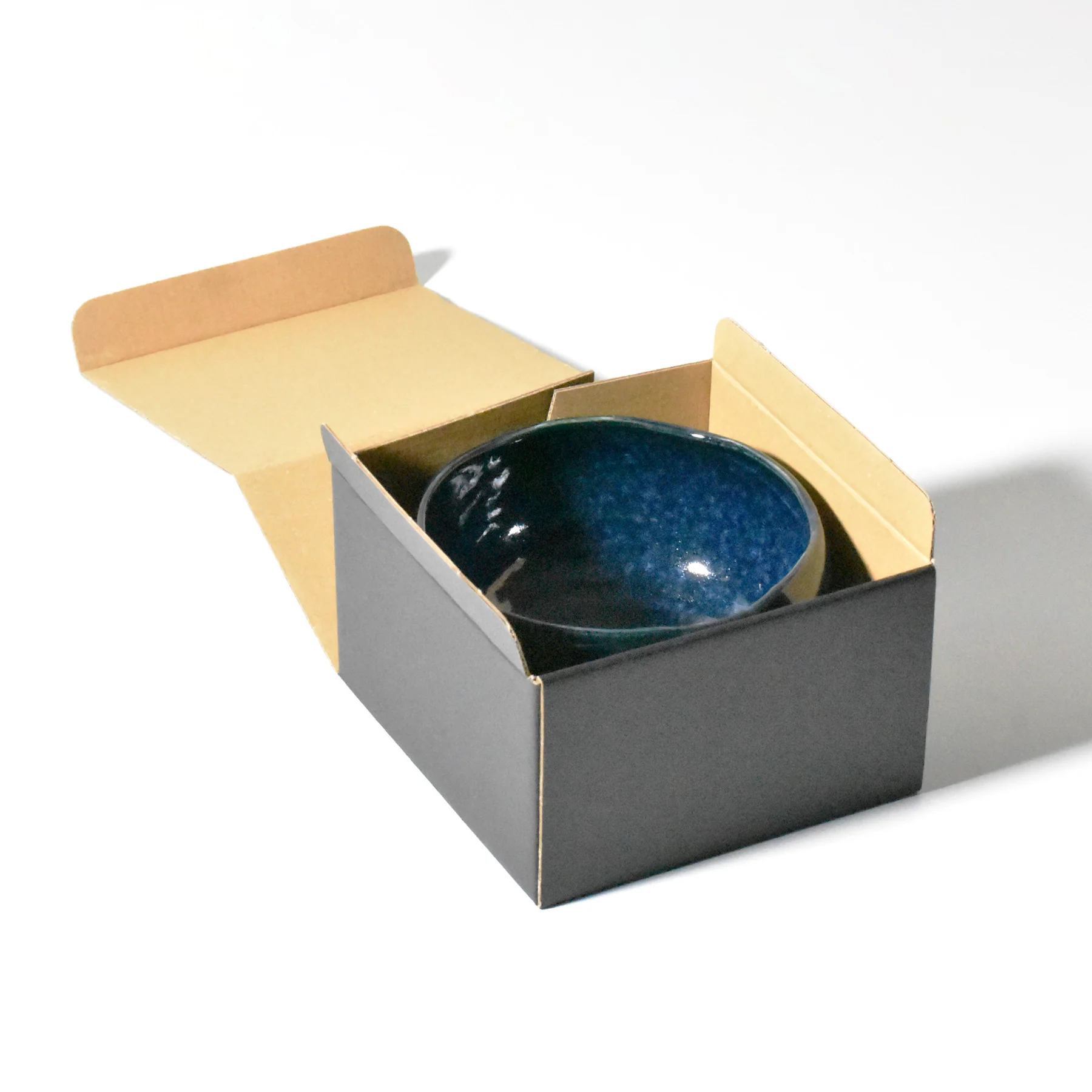 Matcha Tea Bowl -MS13 Yōhen Indigo - Image 4