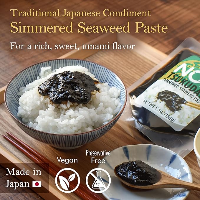 Nori Tsukudani Simmered Seaweed Paste 165g(5.8oz) - Image 4