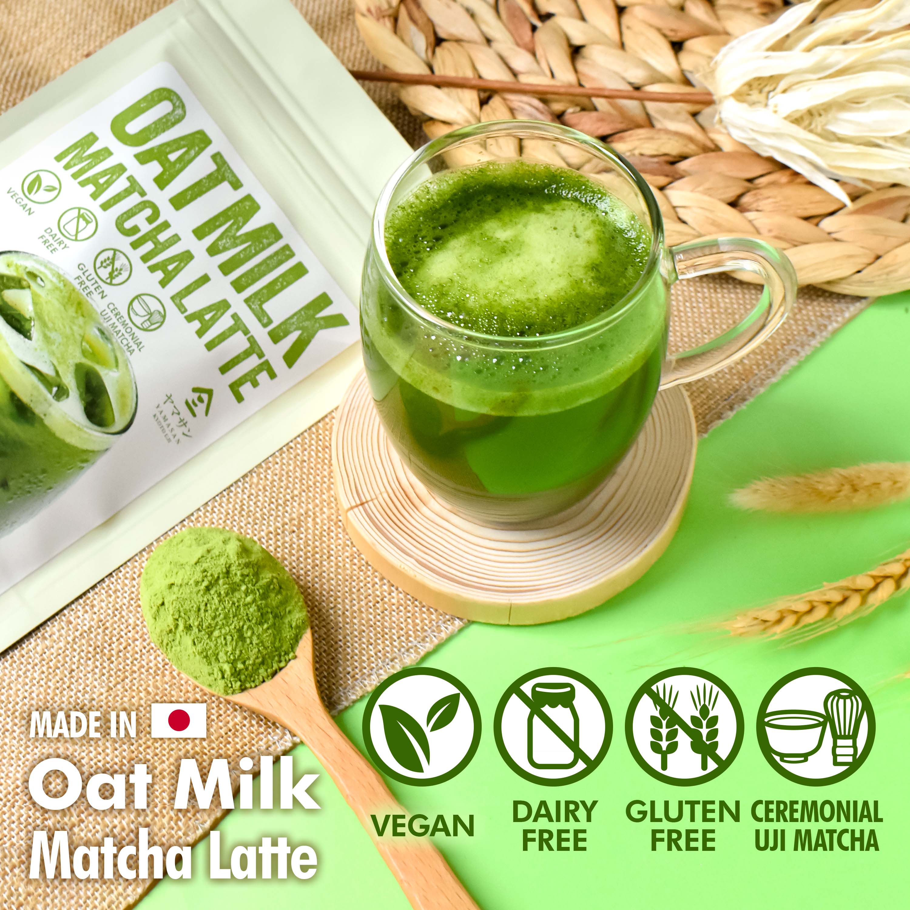 Oat Milk Matcha Latte Powder - Image 4