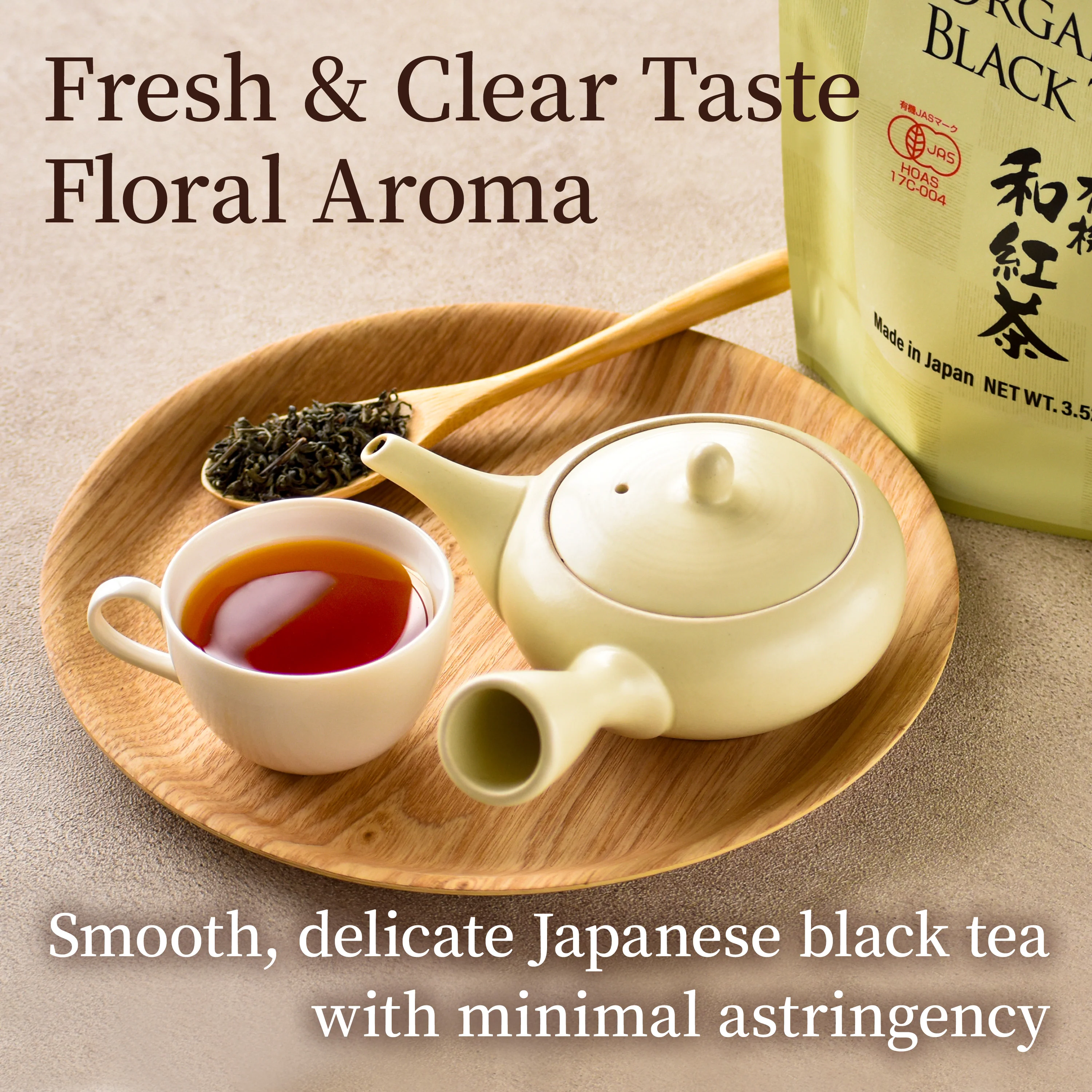 Organic Black Tea (Loose Leaf) 100g(3.5oz) - Image 4