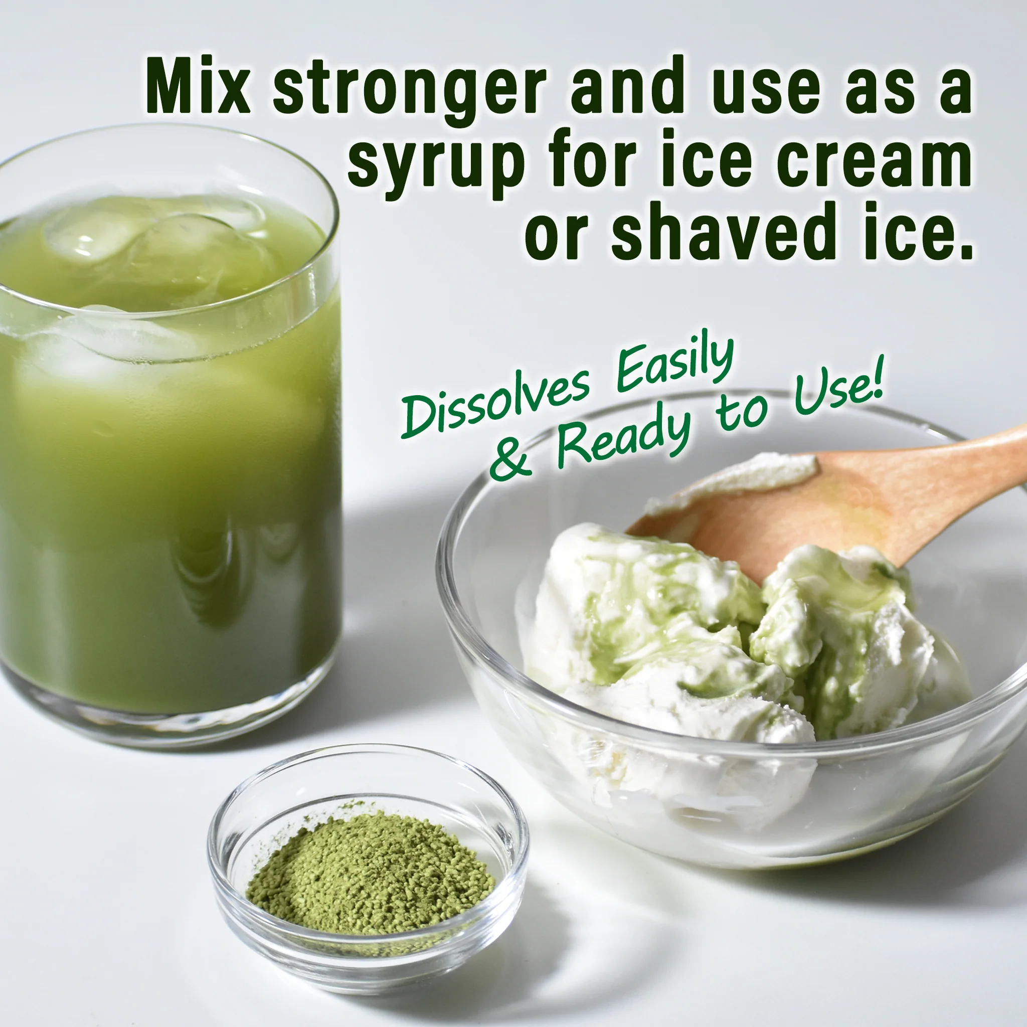 Organic Matcha Green Tea With Sugar 200g - Image 4