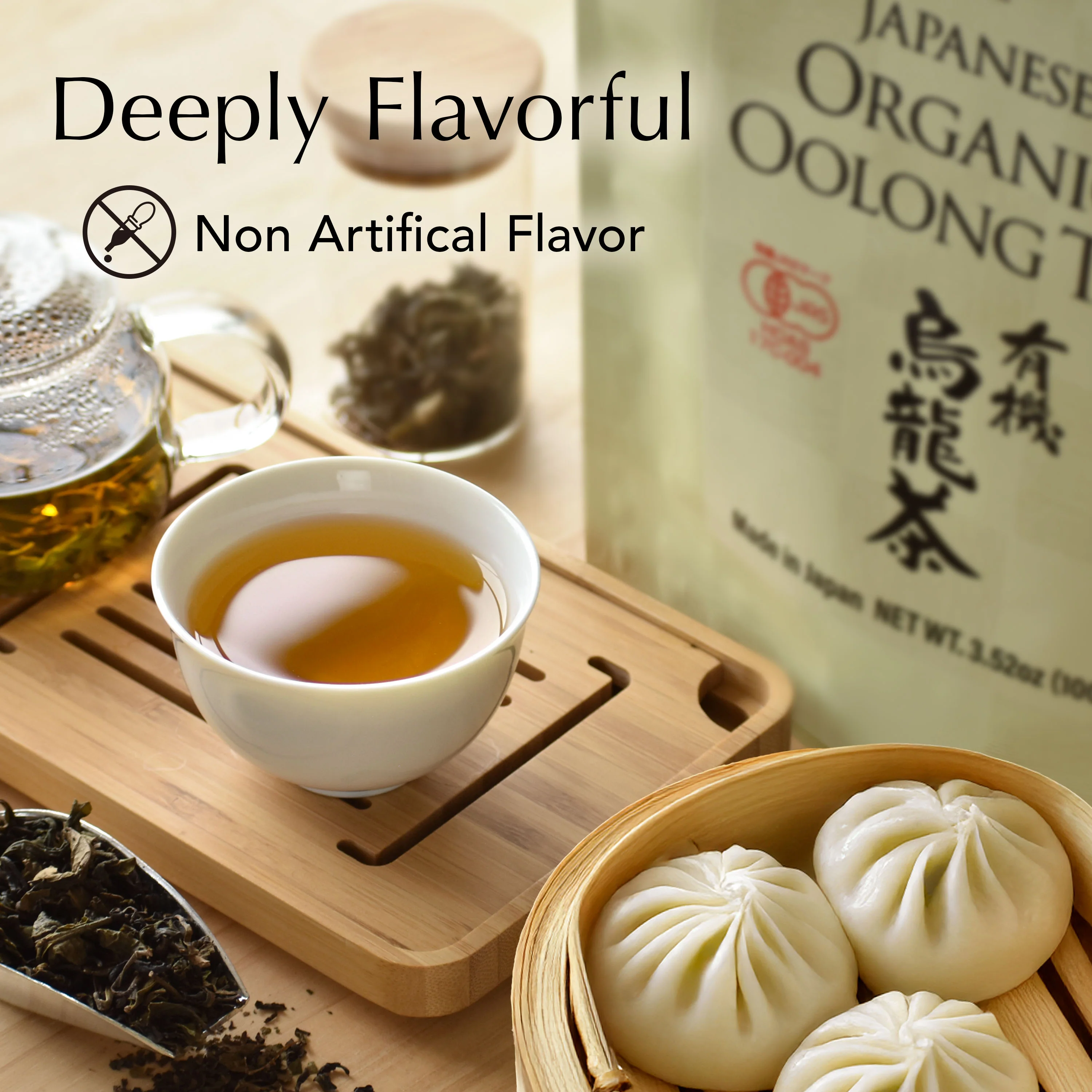 Organic Oolong Loose Leaf Tea 100g(3.5oz) - Image 6