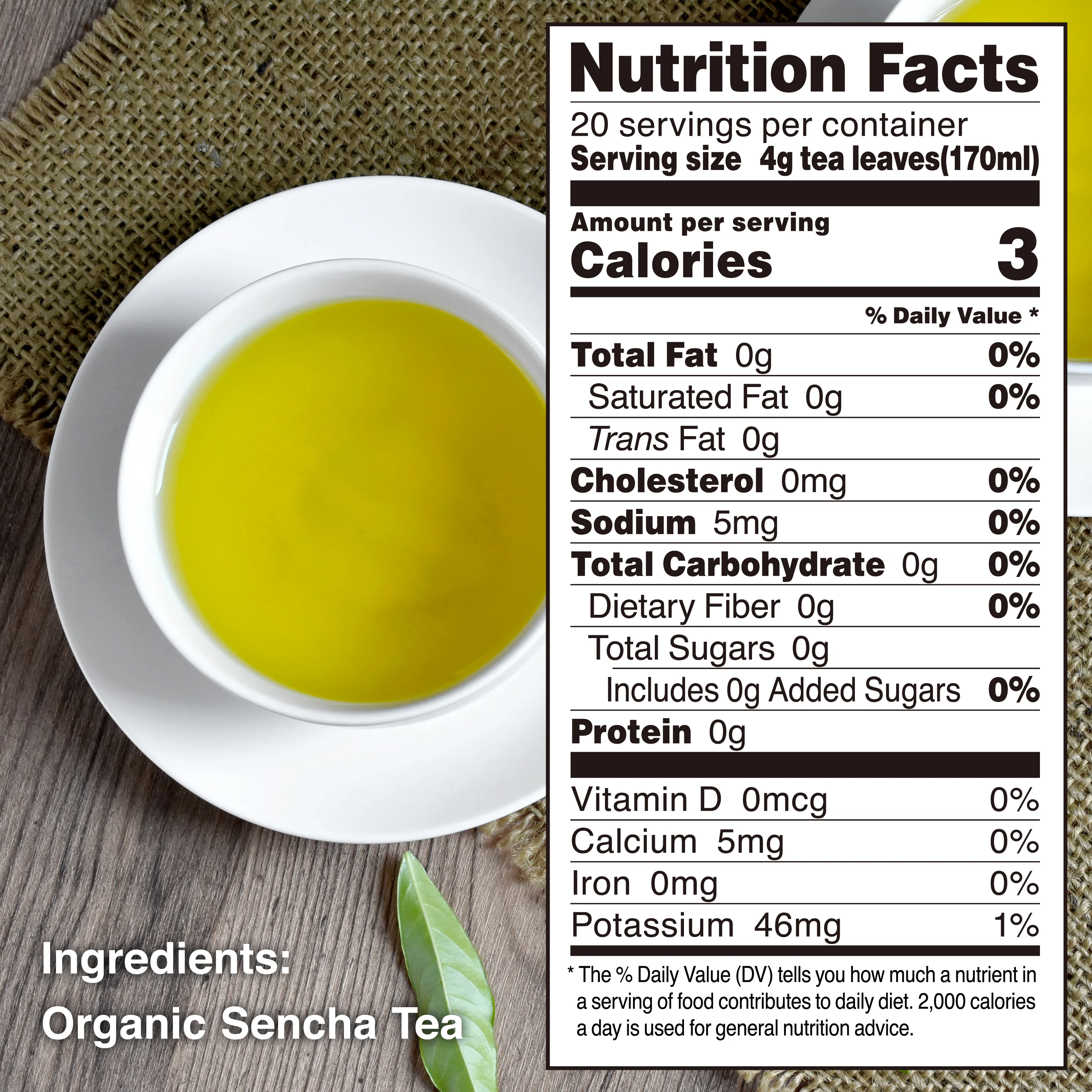 Organic Sencha Green Tea (Loose Leaf) - Image 3