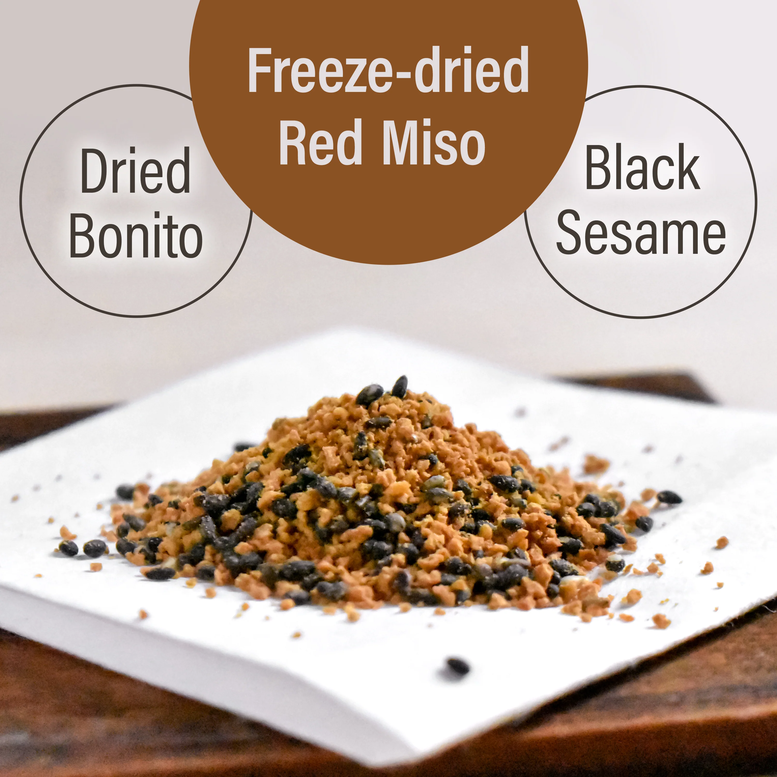 Red Miso and Black Seasame Furikake Seasoning 45g(1.59oz) - Image 6