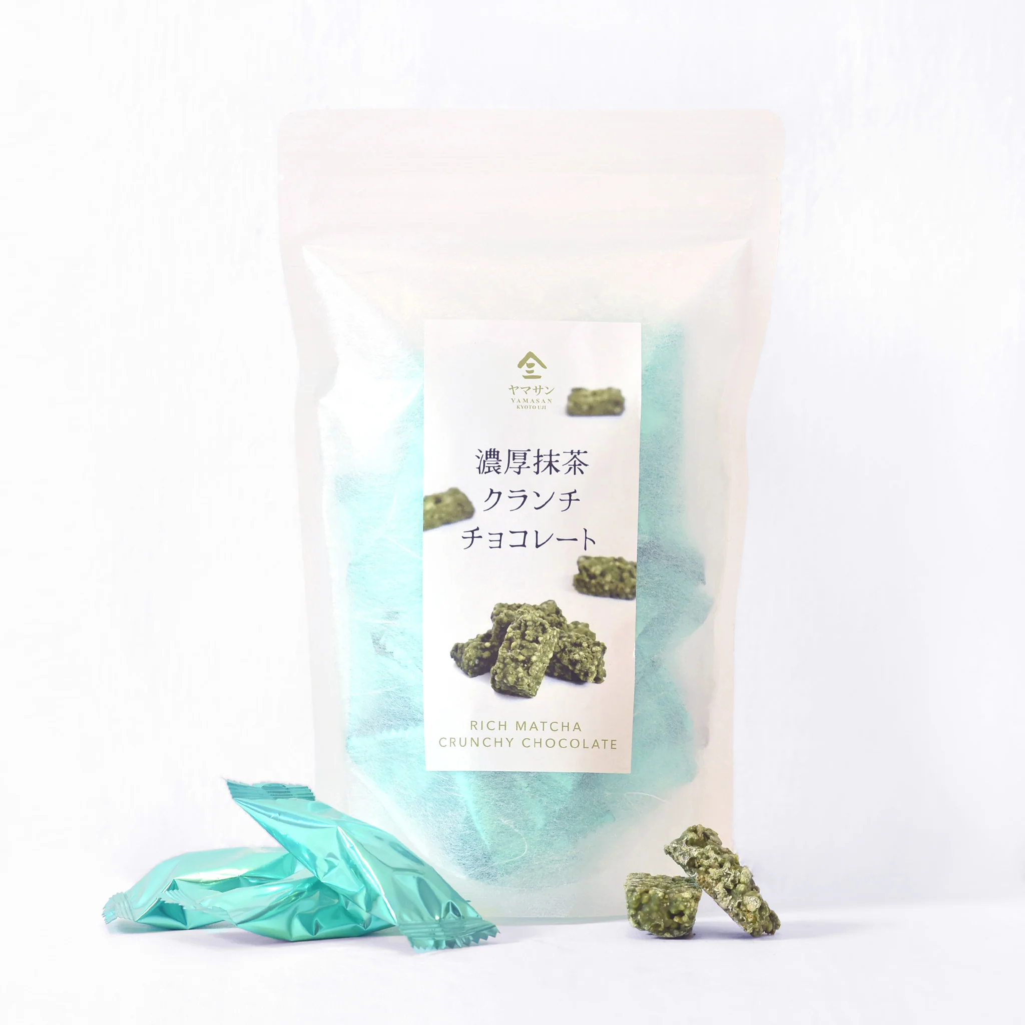 Rich Matcha Crunchy Chocolate