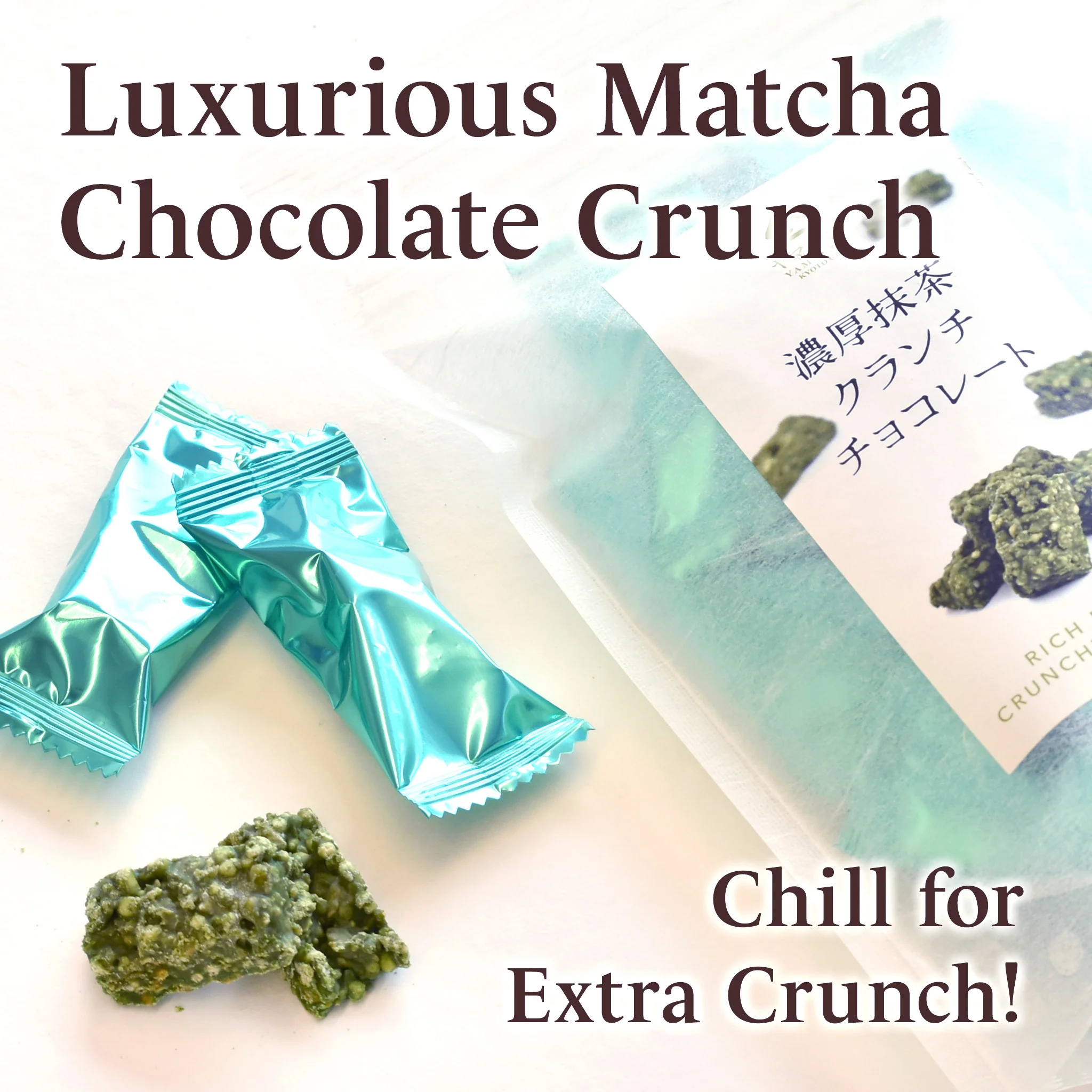 Rich Matcha Crunchy Chocolate - Image 2