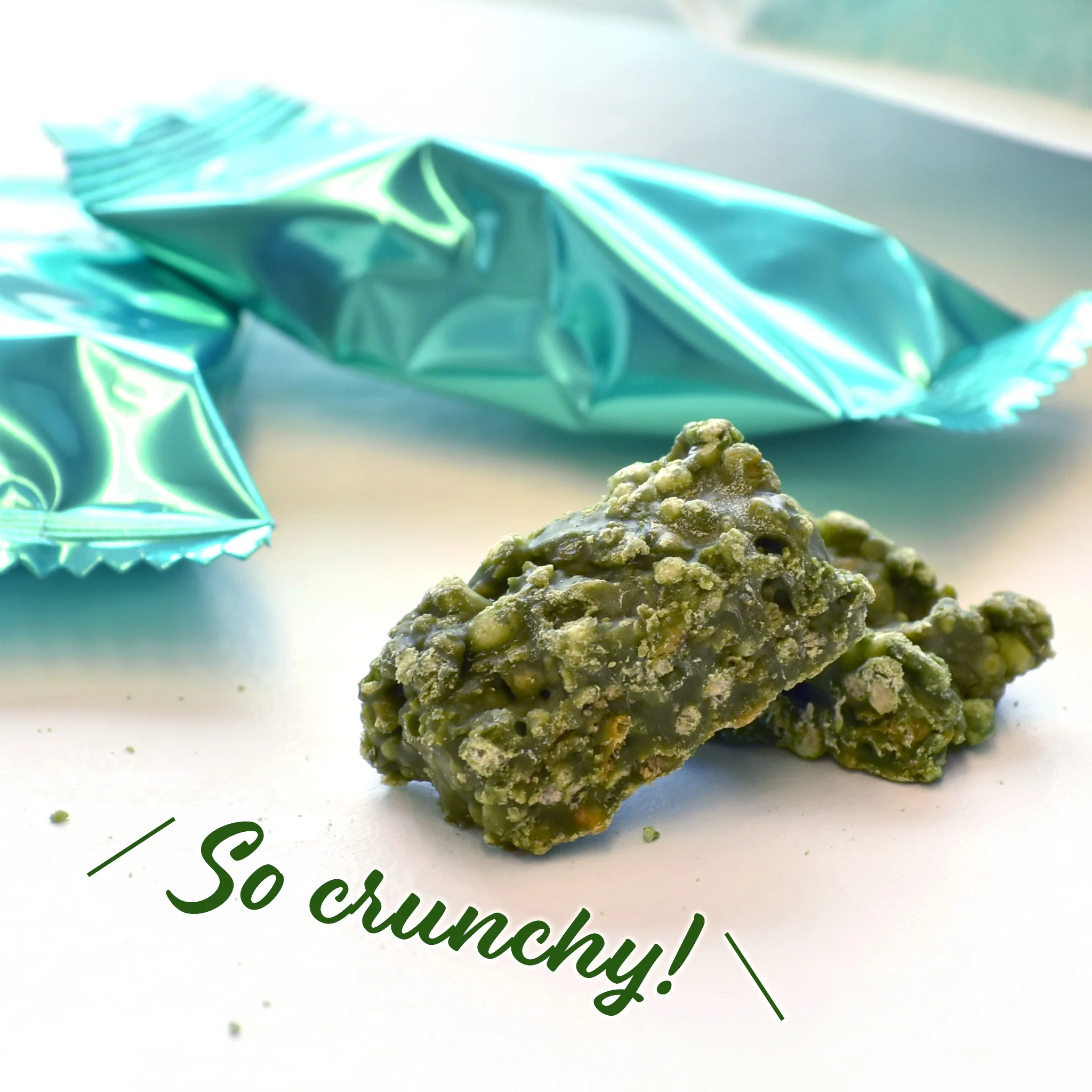 Rich Matcha Crunchy Chocolate - Image 3