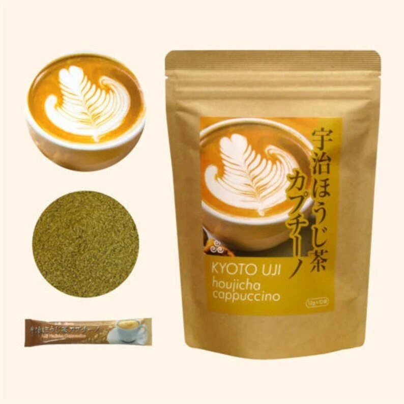Roasted Green Tea Hojicha Cappuccino x3 SET - Image 3