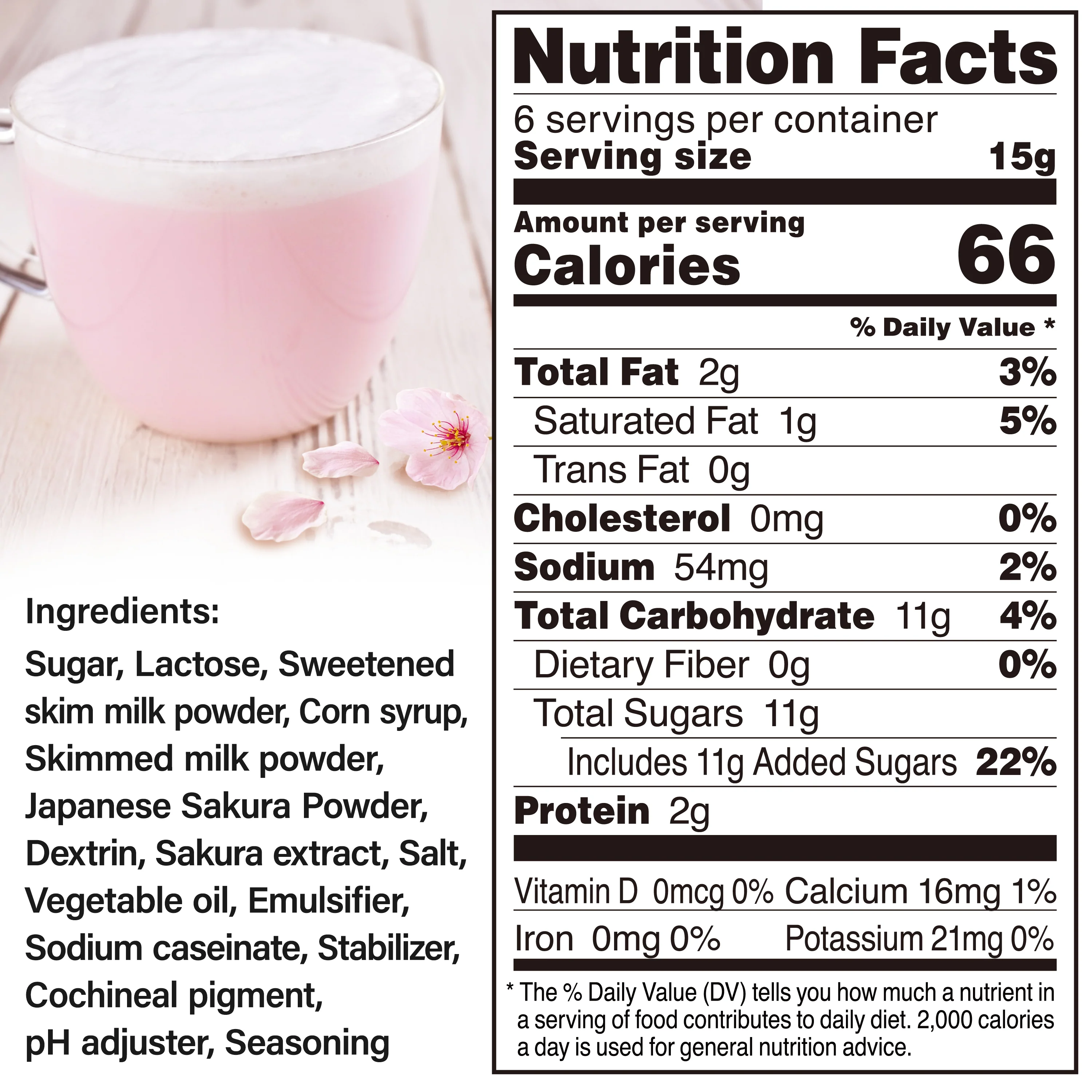 Sakura Latte Powder - Image 3