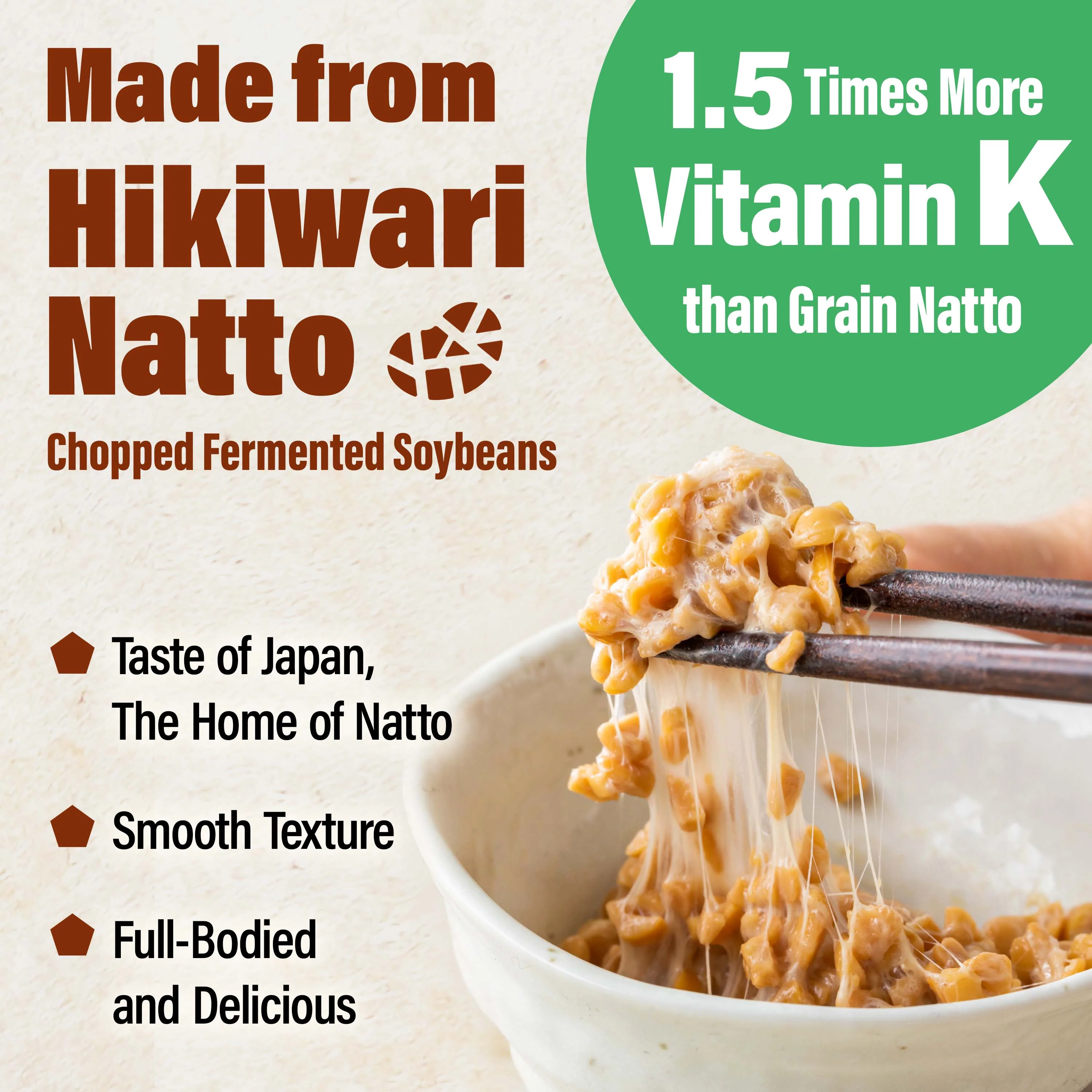 Superfood Natto Fermented Soybean Powder 50g(1.76oz) - Image 7