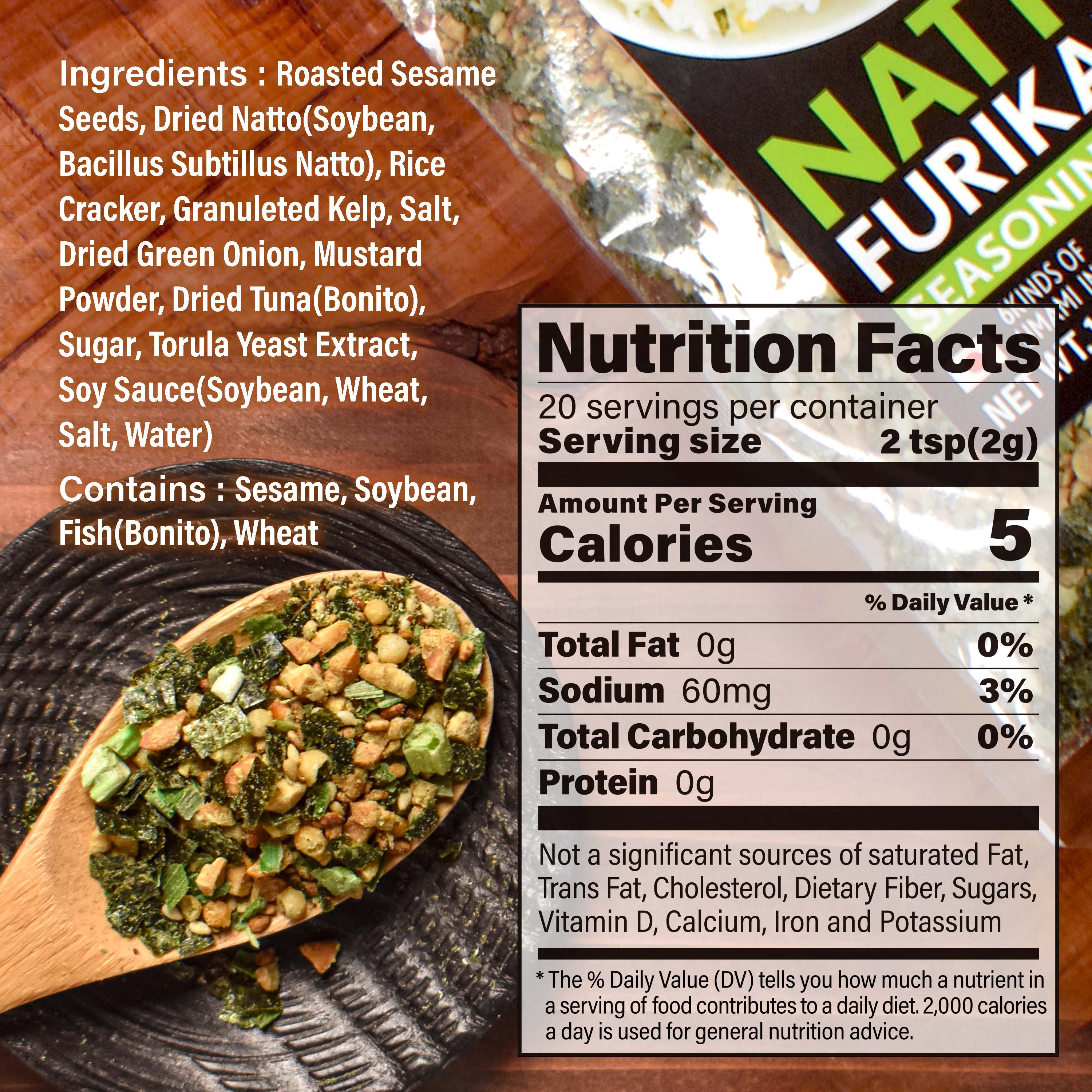Superfood Natto Furikake Seasoning - Image 4