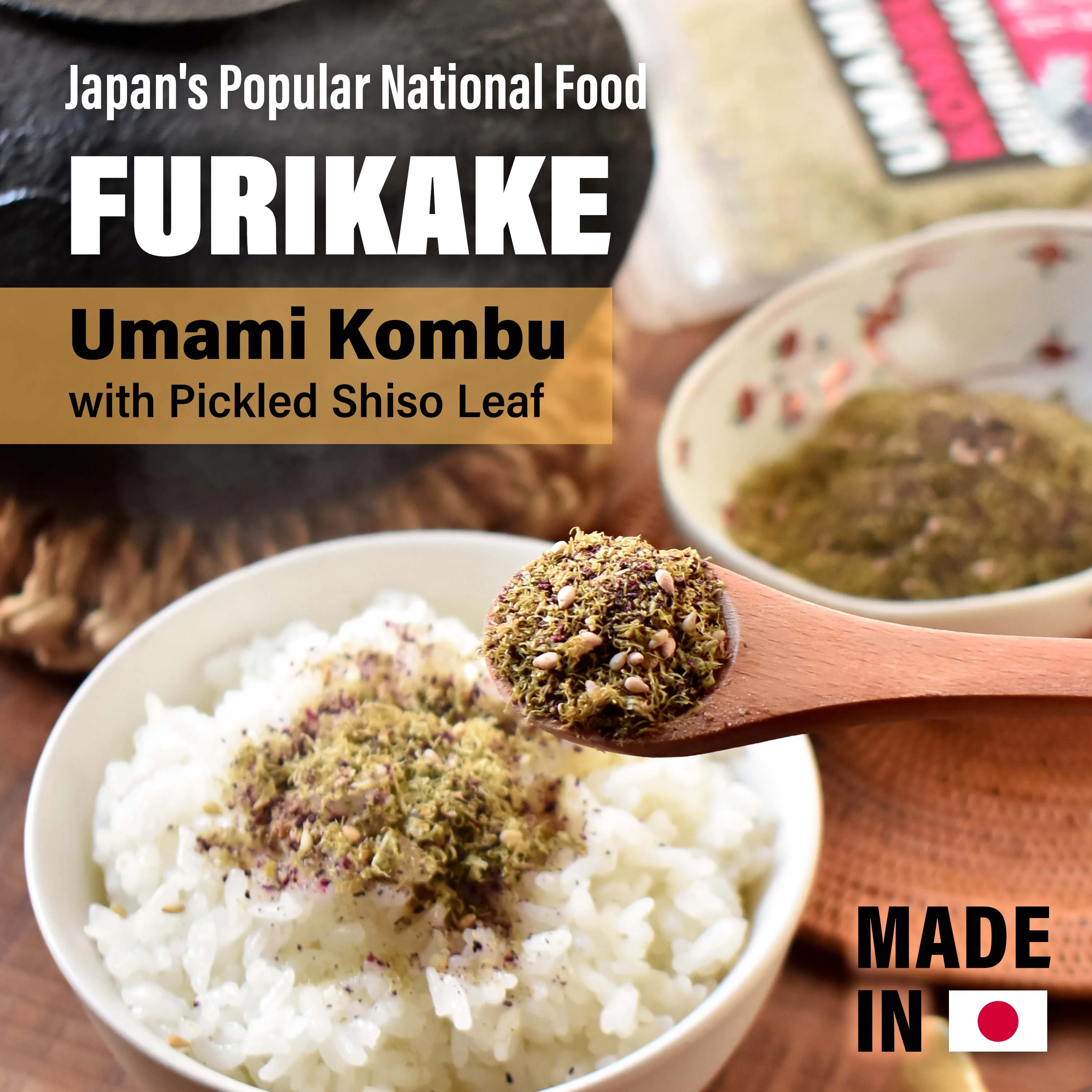 Tororo Kombu Furikake Umami Seasoning 28g(1.0oz) - Image 3