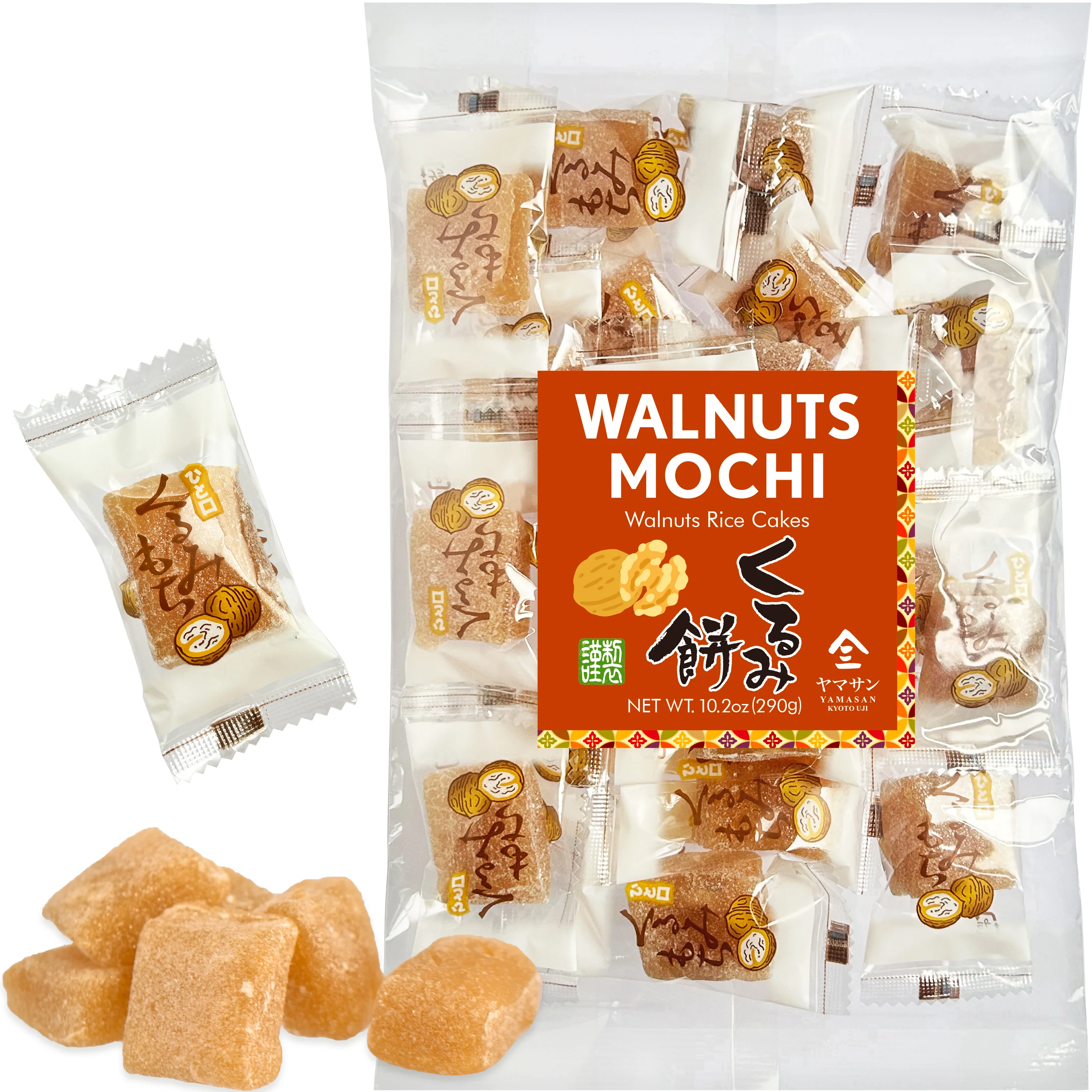 Walnuts Mochi Candies 290g(10.2oz)
