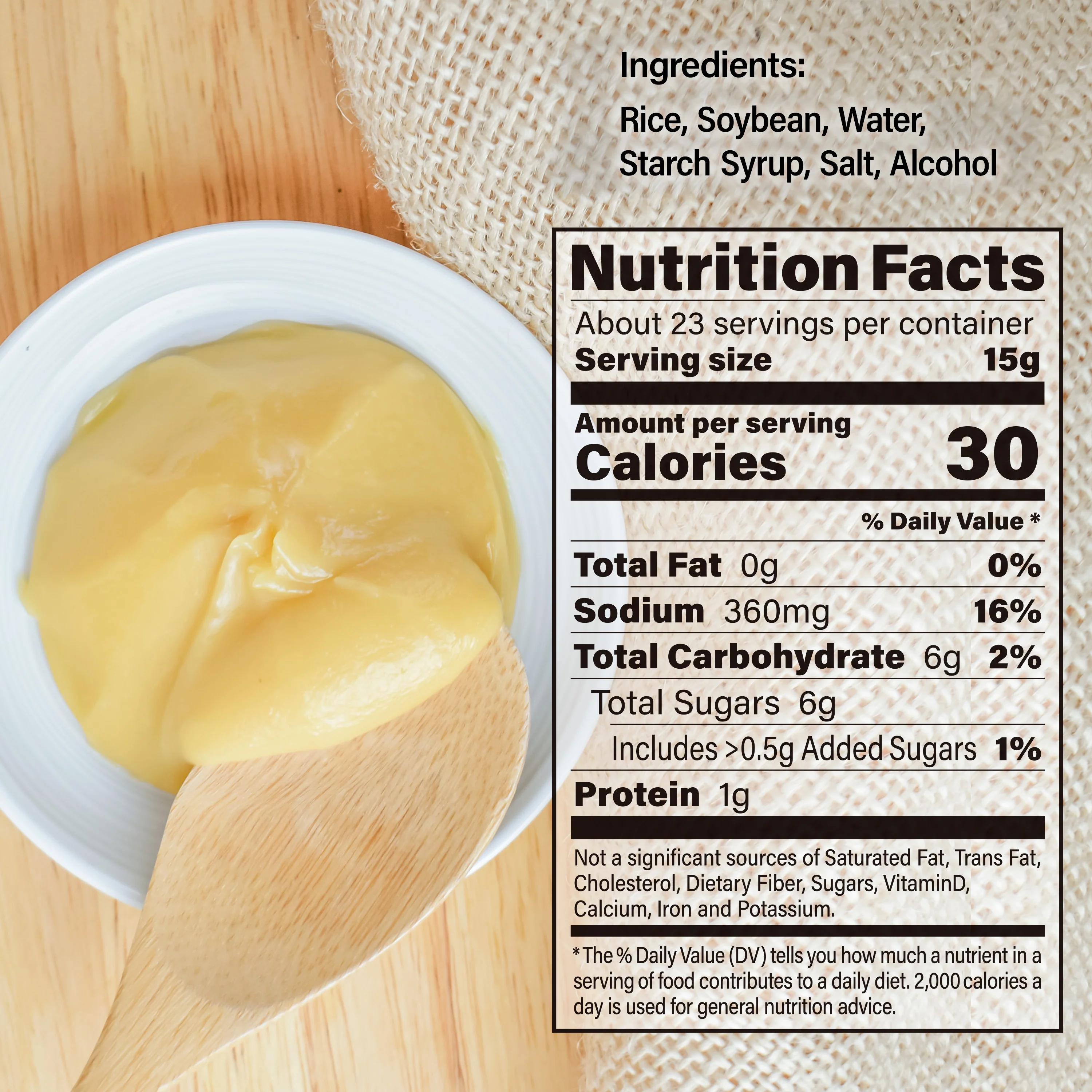 White Miso Paste with Malted Rice 350g(12.35oz) - Image 3