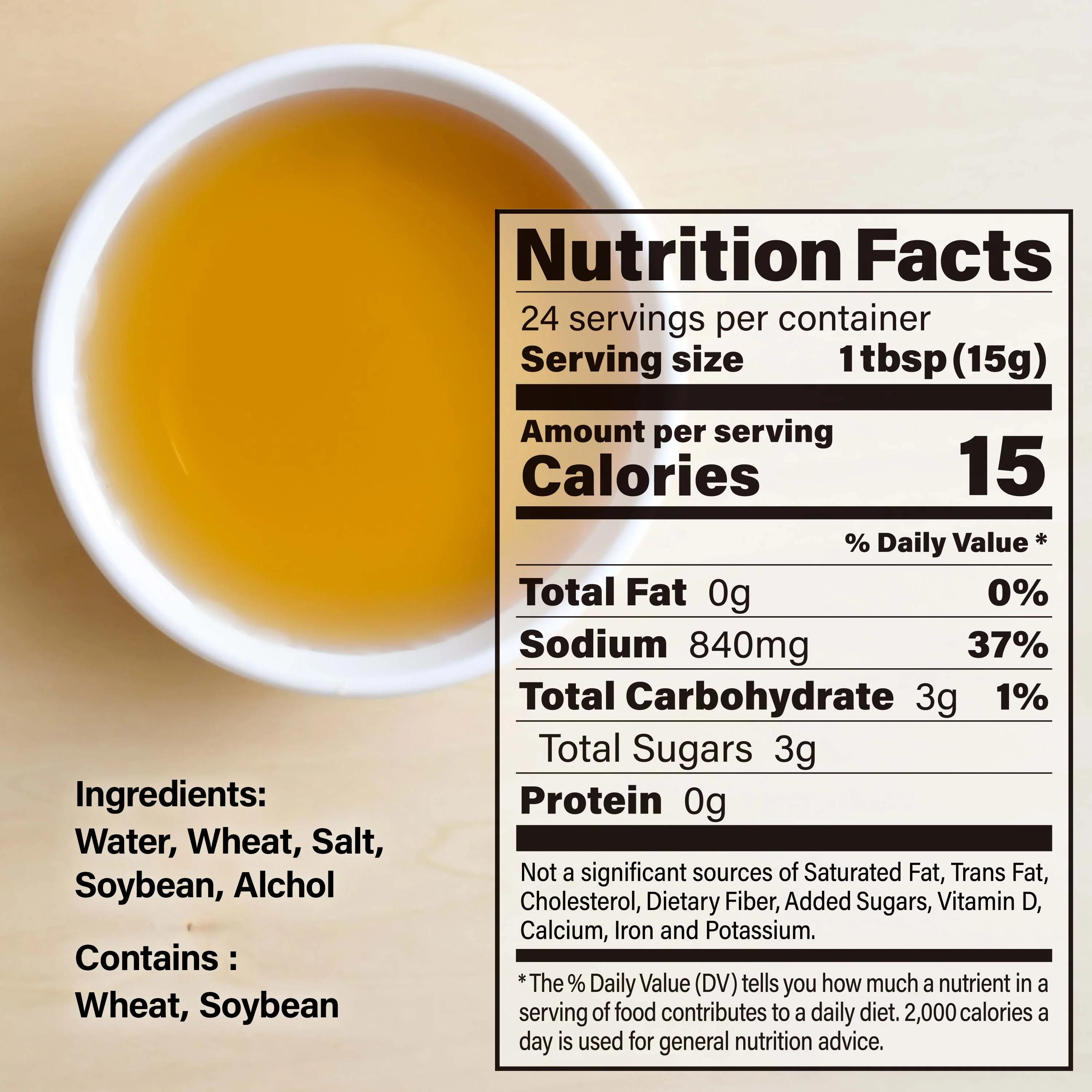 White Soy Sauce 360ml(12.17fl oz) - Image 4