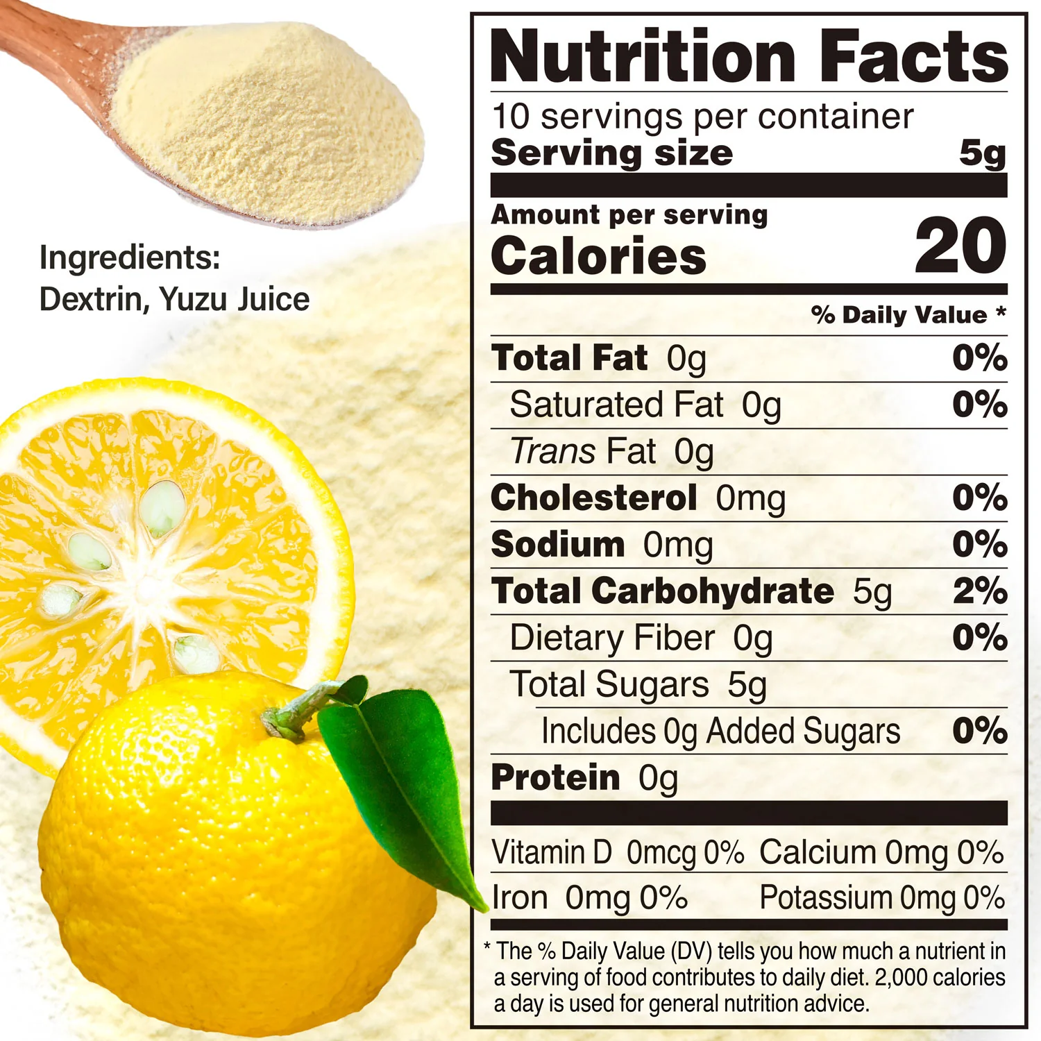 Yuzu Juice Powder - Image 4