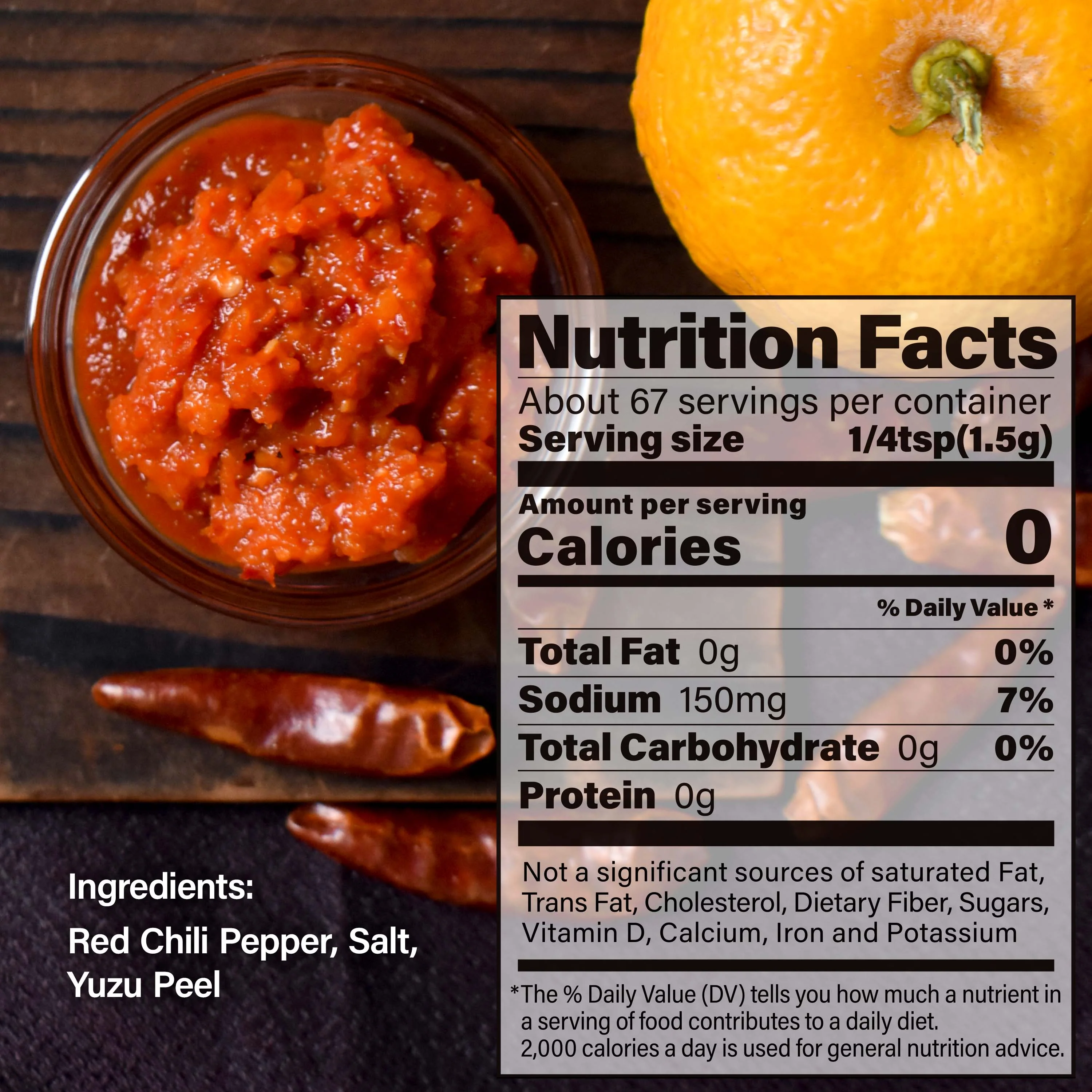 Yuzu Kosho Red Pepper Spicy Paste 100g(3.52oz) - Image 3